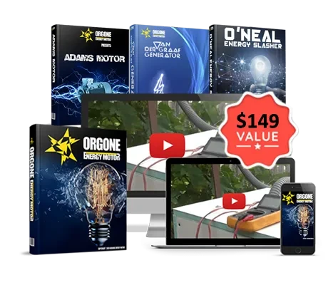 Orgone Motor complete package including blueprints and guides